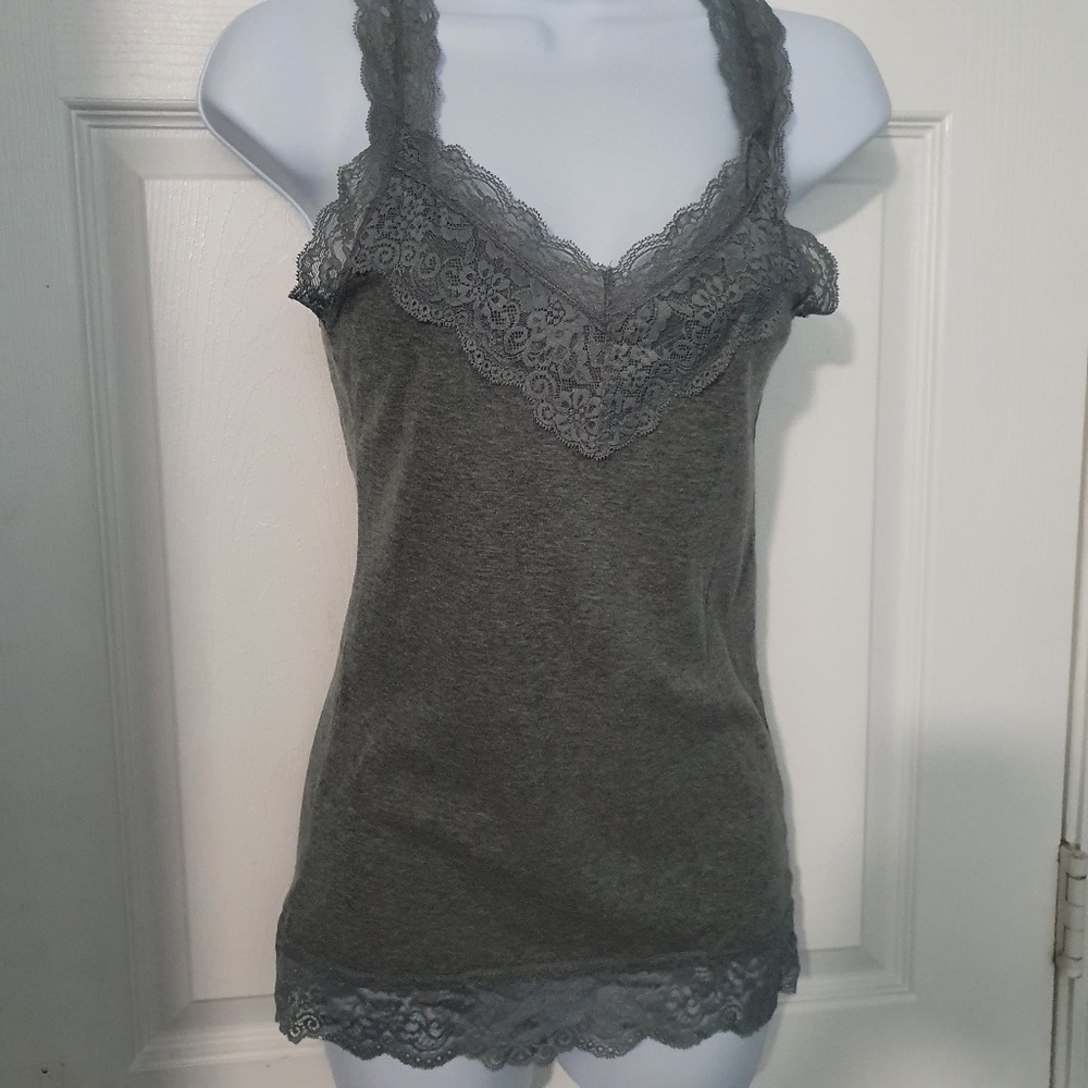 Lace trim camisole